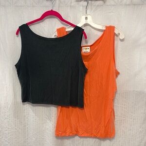 Alder Green and Orange Tank Top Bundle